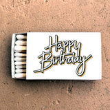 Matches • Happy Birthday • Home Decor for Candles & Incense