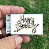 Matches • Happy Birthday • Home Decor for Candles & Incense